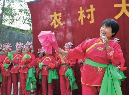 山东嘉祥：惠民文艺唱响乡村大舞台