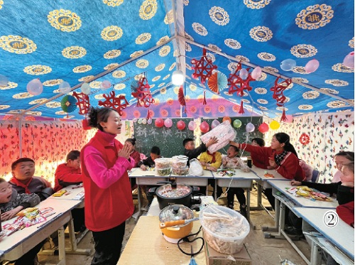 震后重建的“团结村”